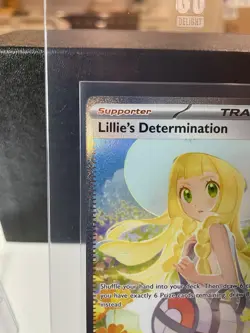 Pokemon Lillie's Determination SIR 184/132 Mega Evolution ENGLISH Pack Fresh - Image 2