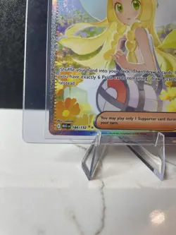 Pokemon Lillie's Determination SIR 184/132 Mega Evolution ENGLISH Pack Fresh - Image 4