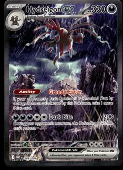 HYDREIGON EX - 169/086 - WHITE FLARE WHT SIR FULL ART POKEMON - NM - Image 1