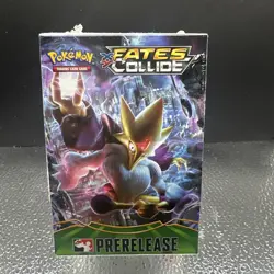 Pokemon XY Fates Collide Prerelease Pack - 4 Packs Plus Promo 820650831775 - Image 1