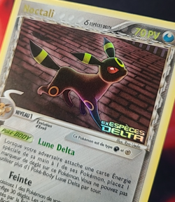 Pokemon Noctali 17/113 EX especes Delta Holo Reverse Golden title - Francais Fr - Image 3