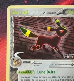 Pokemon Noctali 17/113 EX especes Delta Holo Reverse Golden title - Francais Fr - Image 4