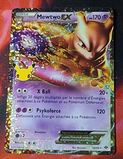 Pokemon Mewtwo EX 54/99 Celebrations 25 ans - Francais Fr - Image 1