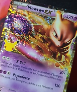 Pokemon Mewtwo EX 54/99 Celebrations 25 ans - Francais Fr - Image 3