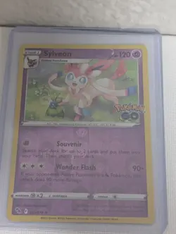 Pokemon Go Sylveon reverse holo Figure 35/78 Series - Image 2