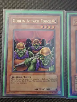 Yu-Gi-Oh! X3 Misprint Goblin Attack Force Pharaoh's Servant PSV-094 Playset - Image 3