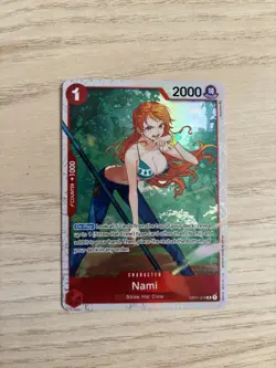 Nami OP01-016 R Three Captains Rare Alt Art AA One Piece Card Game English TCG - Image 1