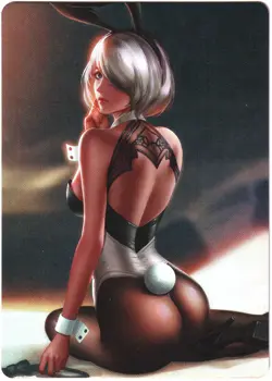 ACG Card - 2B (Bunny Outfit - Nier Automata - Full Art Foil waifu ¥¥ - Image 1
