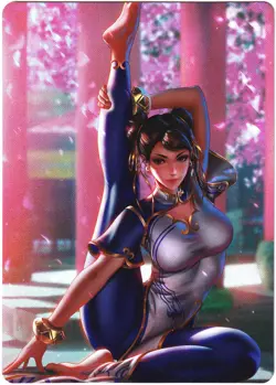 ACG Card - Chun Li - Street Fighter - Full Art Foil Goddess waifu ¥¥ - Image 1