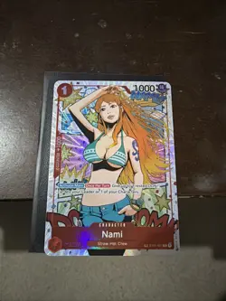 Nami Alternate Art Treasure Rare OP06 ST01-007 One Piece Card Eng Official TR - Image 1