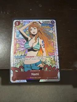 Nami Alternate Art Treasure Rare OP06 ST01-007 One Piece Card Eng Official TR - Image 3