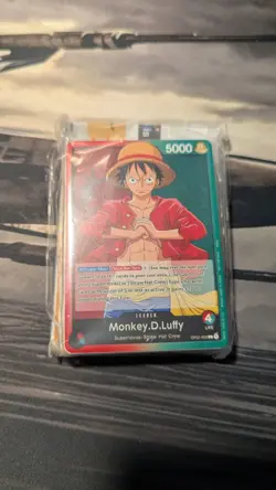 One Piece Card Game TCG Monkeys.D.Luffy OP01-003 Demo Decks Englisch Neu - Image 1