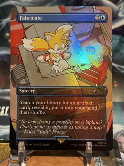MTG | Fabricate (2090) [Secret Lair Sonic]✨FOIL✨ - Image 1