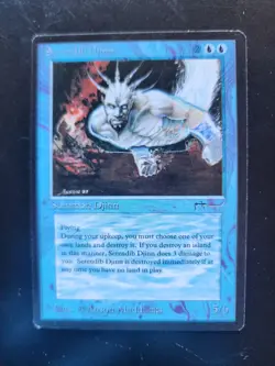 Serendib Djinn Magic: The Gathering MTG x1 Arabian Nights Lightly Played English - Image 1