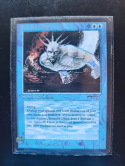 Serendib Djinn Magic: The Gathering MTG x1 Arabian Nights Lightly Played English - Image 3