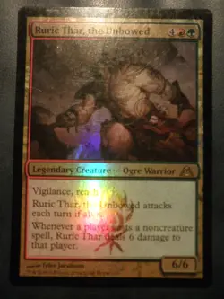 mtg magic Ruric Thar, the Unbowed FOIL ENGLISH l'insoumis dragon's maze - Image 1