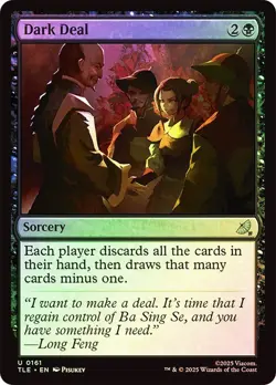 Dark Deal Foil Avatar: The Last Airbender NM MTG - Image 1