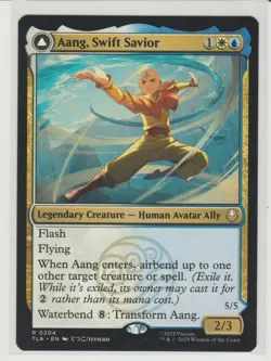 Aang, Swift Savior - Rare MtG Card TLA 204 - Image 1