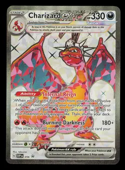 CHARIZARD EX - SVP 056 - SV PROMO EN POKEMON SV SSP FULL ART - NM - Image 1