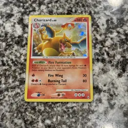 Pokemon TCG Charizard Cracked Ice Holo 2009 1/99 Moderately Played Condition - Image 1
