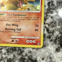Pokemon TCG Charizard Cracked Ice Holo 2009 1/99 Moderately Played Condition - Image 3