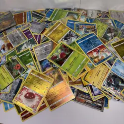 Huge Collection Bulk Lot of 600+ Pokemon Cards Mixed + 12 Metal Cards - Image 3