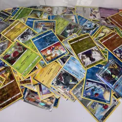 Huge Collection Bulk Lot of 600+ Pokemon Cards Mixed + 12 Metal Cards - Image 4