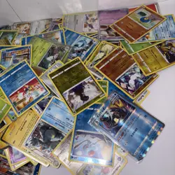 Huge Collection Bulk Lot of 600+ Pokemon Cards Mixed + 12 Metal Cards - Image 5