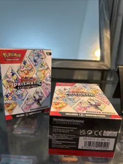 Pokemon TCG Prismatic Evolutions Booster Bundle | 6 Packs - Sealed Box and New - Image 1