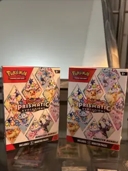 Pokemon TCG Prismatic Evolutions Booster Bundle | 6 Packs - Sealed Box and New - Image 2