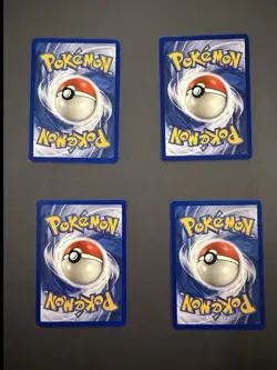Lot Of 4 1st Edition Kabuto 50/62 Fossil. Pokemon 1999. - Image 2