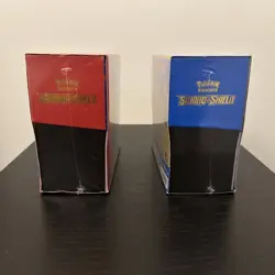 Pokemon Sword and Shield Base Set Elite Trainer Box ETB Pair Zacian & Zamazenta - Image 4