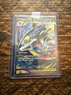✨ Pokemon TCG: Mega Sharpedo EX 127/094 FULL ART ⭐ Ultra Rare XY - Image 1