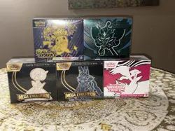 Pokemon TCG Assorted Scarlet And Violet Era ETB'S Factory Sealed Lot Of 5 - Image 1