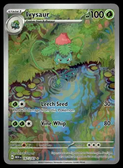IVYSAUR - 167/165 - POKEMON 151 MEW EX IR FULL ART POKEMON - NM - Image 1