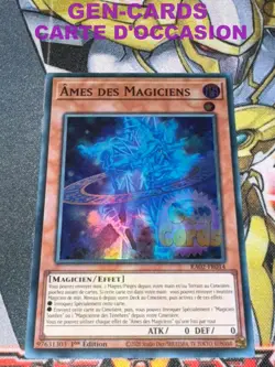 CARTE Yu Gi Oh AMES DES MAGICIENS RA02-FR014 SUPER RARE - Image 1
