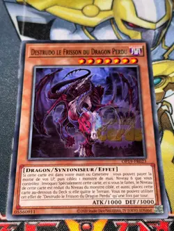 CARTE Yu Gi Oh DESTRUDO LE FRISSON DU DRAGON PERDU OP19-FR023 - Image 1