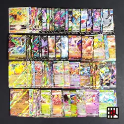 Bulk Lot of 100 V ex VMAX VSTAR NM-LP No duplicates Japanese Pokemon Card R455 - Image 1