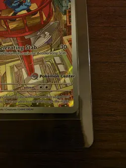 Pokemon TCG Riolu Pokemon Center Stamped Promo Card Mega Evolutions - Image 3