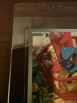 Pokemon TCG Riolu Pokemon Center Stamped Promo Card Mega Evolutions - Image 5