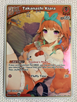 Hololive Official Card Game English - Debut Takanashi Kiara (S) - hBP01-063 ** - Image 2