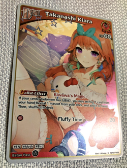 Hololive Official Card Game English - Debut Takanashi Kiara (S) - hBP01-063 ** - Image 3