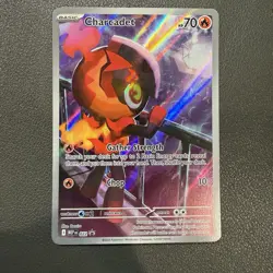 Charcadet 022/182 Me02 Phantasmal Flames Holo - Pokemon Card Mint Condition - Image 1