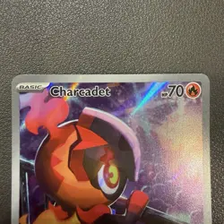 Charcadet 022/182 Me02 Phantasmal Flames Holo - Pokemon Card Mint Condition - Image 3
