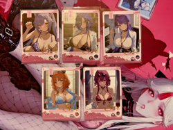 Goddess Story Spicy Waifu 5 SSR Card Lot Genshin Impact - Image 1