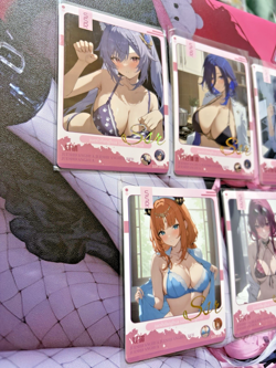 Goddess Story Spicy Waifu 5 SSR Card Lot Genshin Impact - Image 2