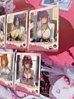 Goddess Story Spicy Waifu 5 SSR Card Lot Genshin Impact - Image 3