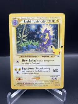 Light Toxtricity SWSH137 SWSH: Sword & Shield Promo Cards Holo - Image 1