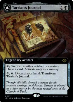 MTG Tarrian's Journal (Extended) (371) | NM Foil | Lost Caverns of Ixalan {LCI} - Image 2