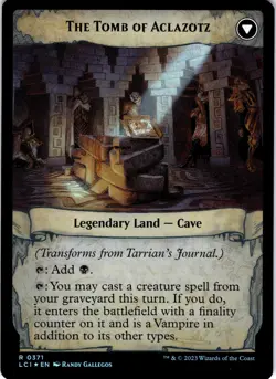 MTG Tarrian's Journal (Extended) (371) | NM Foil | Lost Caverns of Ixalan {LCI} - Image 3